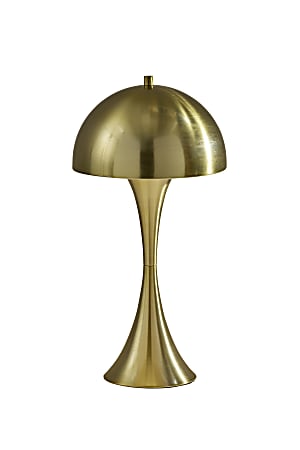 Adesso Lennon Table Lamp, 19-1/2”H, Antique Brass