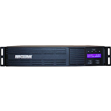 Minuteman EXR Series Line Interactive Uninterruptible Power Supply - 2U Tower/Rack/Wall Mountable - AVR - EXR1500RT2U