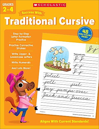 Scholastic Success With Traditional Cursive, Grades 2-4