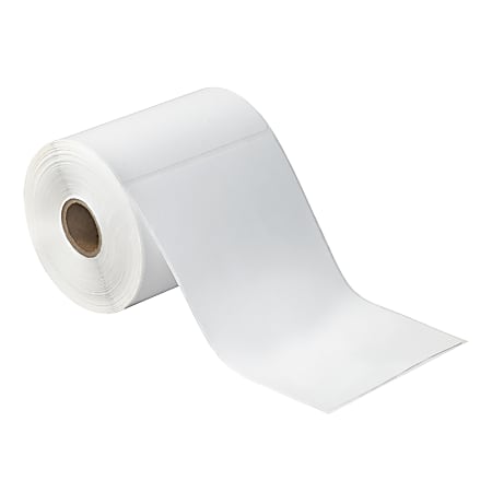 Direct thermal transfer labels top