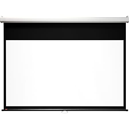 Draper Luma with AutoReturn - Projection screen - ceiling mountable, wall mountable - 84" (83.9 in) - 4:3 - Matt White