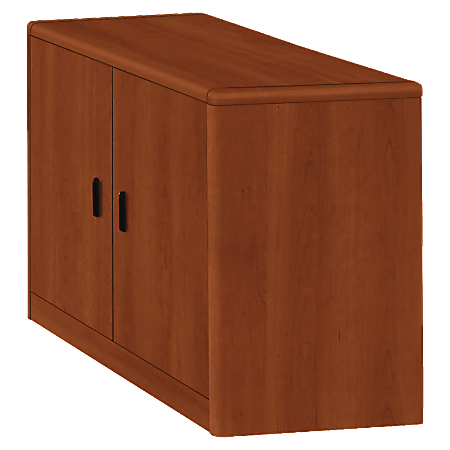 HON® 10700 Series Laminate 2-Door Storage Cabinet, Cognac