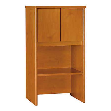 Bush Business Furniture Components Hutch 24"W, Natural Cherry, Standard Delivery
