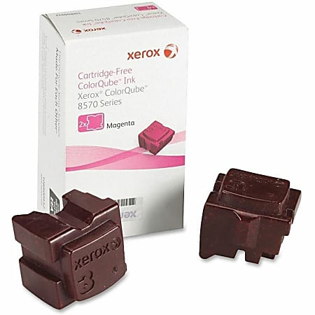 Xerox® 8570 ColorQube Magenta Solid Ink, Pack Of 2, 108R00927