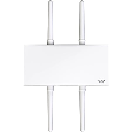 Meraki MR76 Dual Band IEEE 802.11 a/b/g/n/ac/ax 1.70 Gbit/s Wireless Access Point - Outdoor - 2.40 GHz, 5 GHz - MR76HW