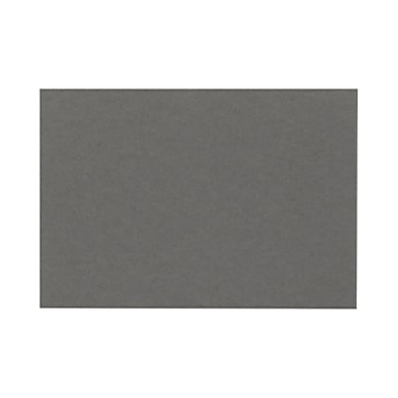 LUX Flat Cards, A6, 4 5/8" x 6 1/4", Smoke Gray, Pack Of 50