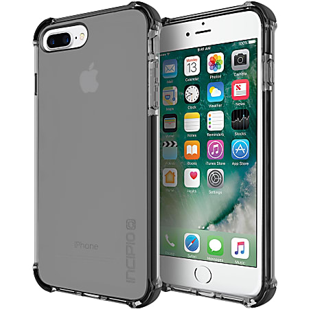Incipio Reprieve [SPORT] Protective Case with Reinforced Corners for iPhone 7 Plus - For Apple iPhone 7 Plus Smartphone - Smoke, Black - Scratch Resistant, Shock Absorbing, Drop Resistant - Polycarbonate