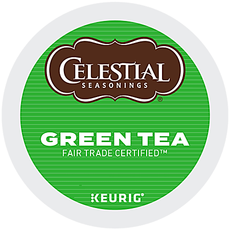 Celestial Seasonings Single Serve K Cup Pods Green Tea Box Of 24 ODP Business Solutions