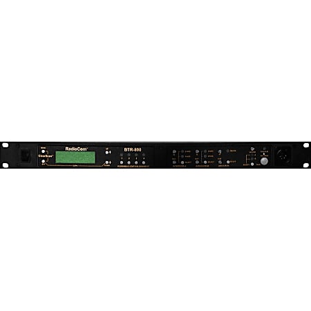 RTS Two-Channel UHF Synthesized Wireless Intercom Base Station - Wireless - Rack-mountable, Desktop