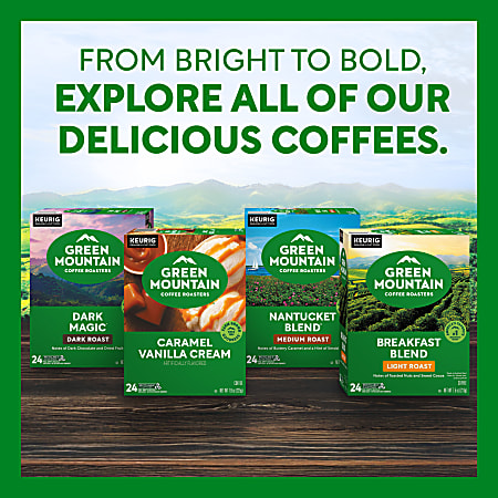 Green Mountain Coffee Roasters Hazelnut Decaf Coffee Keurig Single