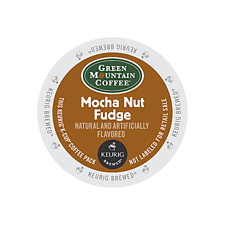 Mocha nut shop fudge k cup