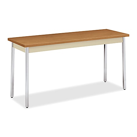 HON® Utility Table, 60" x 20" x 29", Harvest/Putty