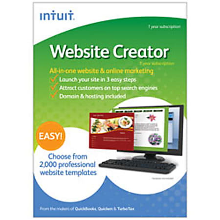 Intuit® Website Creator, Traditional Disc
