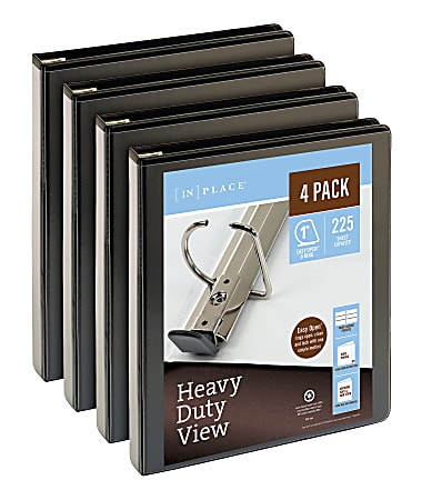Office Depot® Brand Heavy-Duty View 3-Ring Binder, 1&quot;