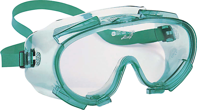 Jackson Safety V80 Monogoggle 211 Safety Goggles, Green