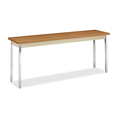 HON® Utility Table, 72" x 36" x 29", Harvest/Putty