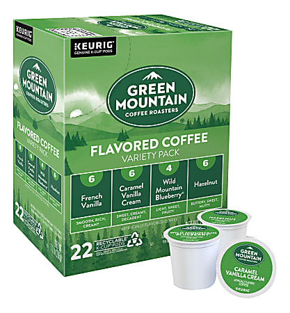 Green Mountain Coffee® Single-Serve Coffee K-Cup® Pods, Flavored