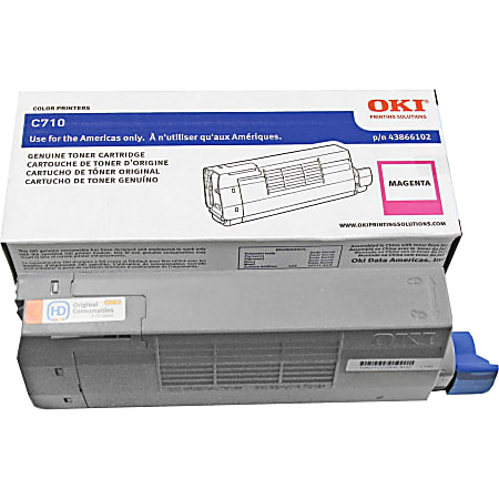 OKI® 43866102 Magenta Toner Cartridge