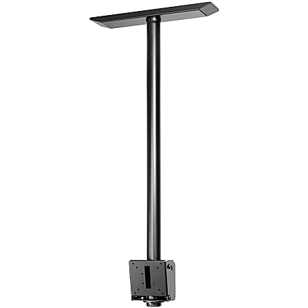 Peerless Flat Panel Straight Column Ceiling Mount - Steel - 225 lb