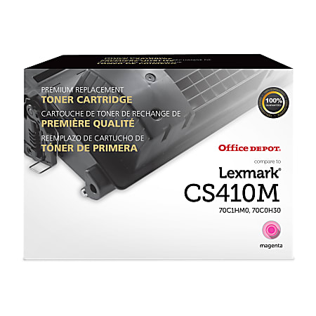 Office Depot® Remanufactured Magenta Toner Cartridge Replacement For Lexmark™ CS410, ODCS410M