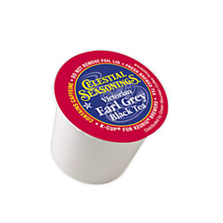 Celestial Seasonings® Earl Grey Decaffeinated Tea K-Cups®, Box Of 24