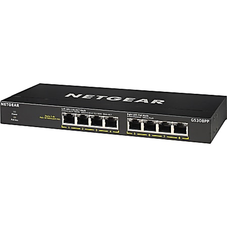 Netgear GS308PP Ethernet Switch - 8 Ports -