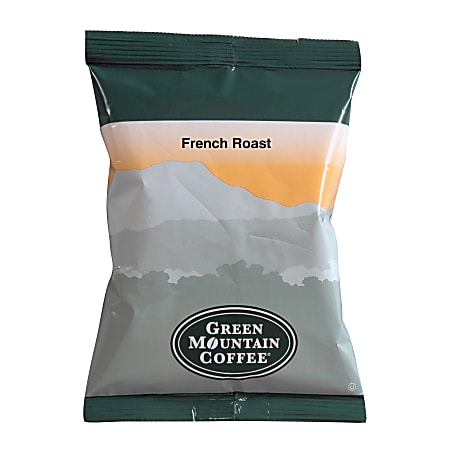 Green Mountain Coffee® Ground Coffee, French Roast, 2.2 Oz Per Bag, Carton Of 50 Bags