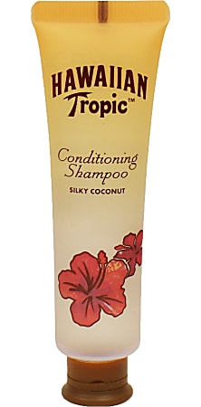 Hotel Emporium Hawaiian Tropic Shampoo Conditioning 1.35 Oz Silky Coconut Case Of 144 Tubes - Office