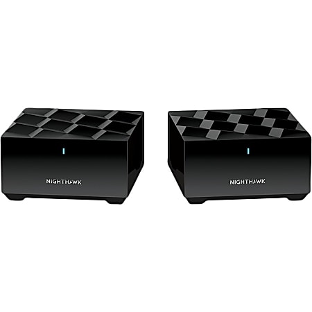 Netgear Nighthawk MK62 Wi-Fi 6 IEEE 802.11ax Ethernet Wireless Router - 2.40 GHz ISM Band - 5 GHz UNII Band - 225 MB/s Wireless Speed - Gigabit Ethernet - VPN Supported - Desktop