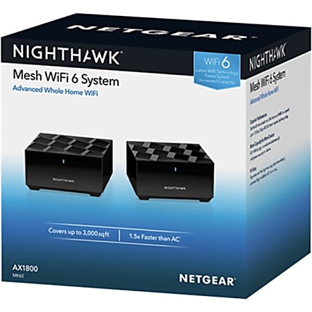 Netgear Nighthawk Mesh Wifi 6 System Office Depot