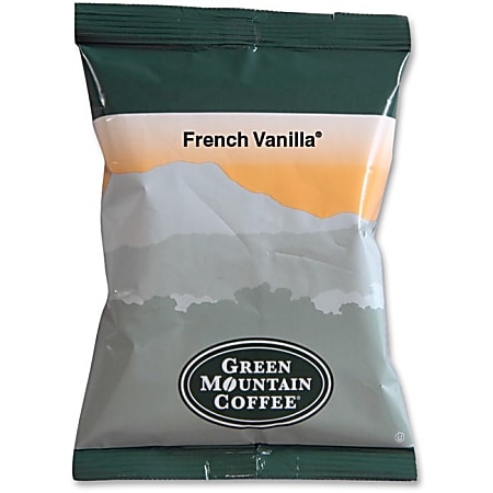 Green Mountain Coffee® Ground Coffee, French Vanilla, 2.2 Oz Per Bag, Carton Of 50 Bags