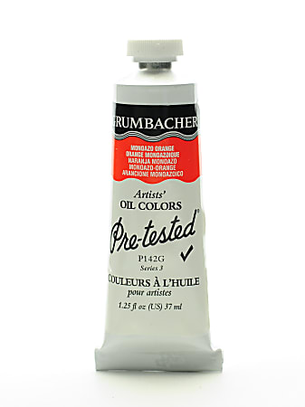 Grumbacher P142 Pre-Tested Artists&#x27; Oil Colors, 1.25 Oz,