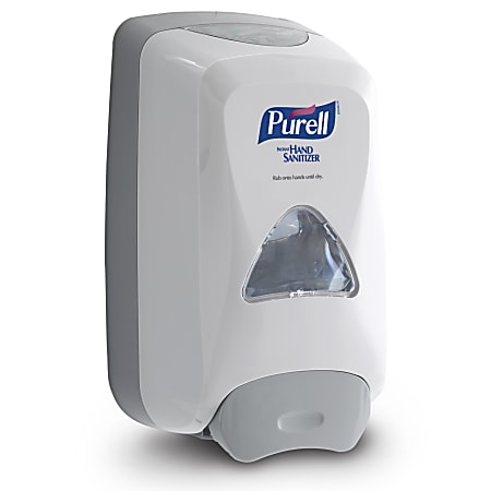 Purell® Instant Hand Sanitizer Foam Dispenser, 11"H x 6 5/8"W x 5 1/8"D, Gray