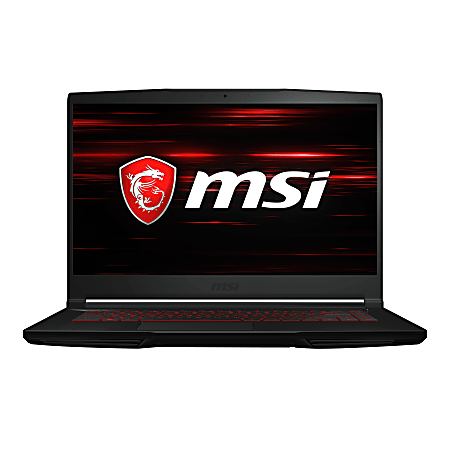 MSI® XPC GF63 8RD-088 Laptop, 15.6" Screen, Intel® Core™ i7, 16GB Memory, 1TB Hard Drive/256GB Solid State Drive, Windows® 10 Home, NVIDIA GeForce GTX 1050 Ti 4GB GDDR5