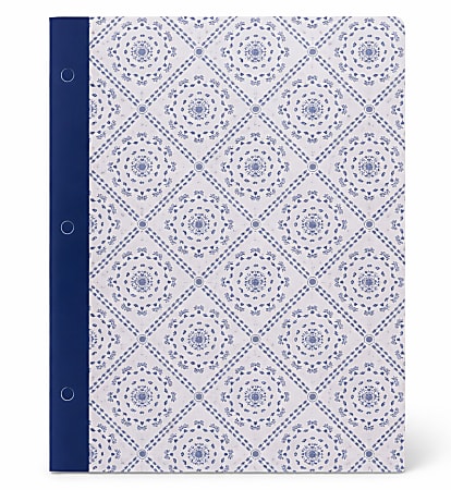 Gartner Studios Composition Notebook, 7-1/2" x 9-3/4," College Ruled, 100 Sheets, Navy Tile