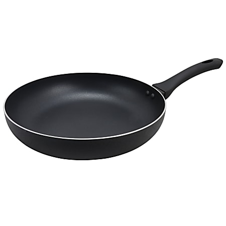 Oster Ashford Aluminum Frying Pan, 12", Black