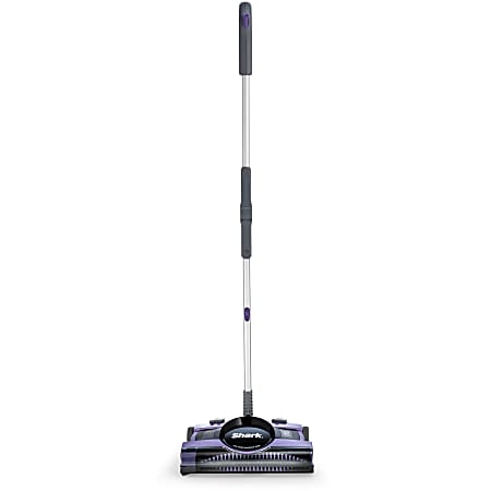 Shark Rechargeable Floor & Carpet Sweeper With XL Motorized Brush, 12", Purple