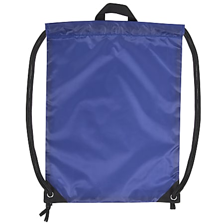 Blue string bag deals