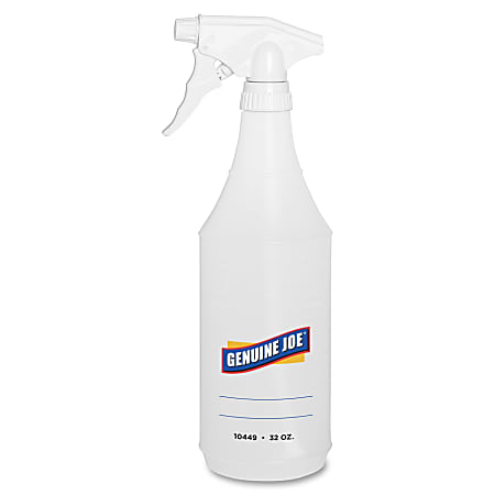Genuine Joe Plastic Bottle with Graduations - Suitable For Cleaning - Graduated - 24 / Carton - Translucent Genuine Joe Plastic Bottle with Graduations - Suitable For Cleaning - Graduated - 24 / Carton - Translucent