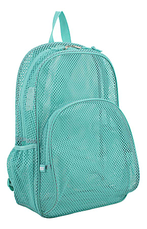 Eastsport Sport Mesh Backpack Turquoise Office Depot