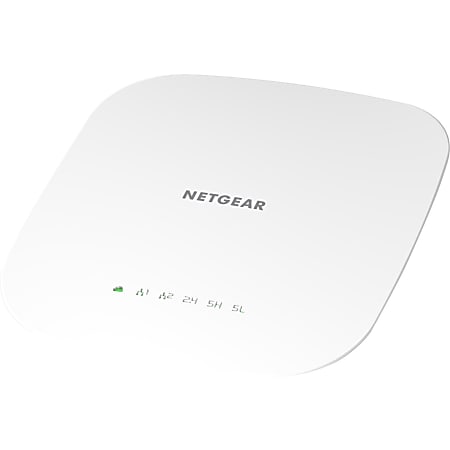 Netgear WAC540 IEEE 802.11ac 2.93 Gbit/s Wireless Access Point - 5 GHz, 2.40 GHz - MIMO Technology - 2 x Network (RJ-45) - Ceiling Mountable, Wall Mountable
