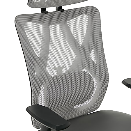 Serta SitTrue Ridgefield Ergonomic MeshVegan Leather High