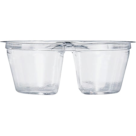 Dart Cup Inserts - 3 fl oz Cup, Cup Insert - Polyethylene Terephthalate (PET) - Clear - 500 Piece(s) / Carton