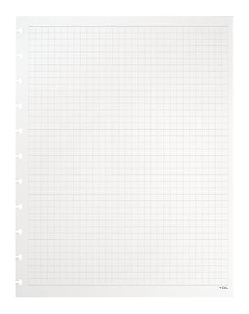 TUL® Discbound Notebook Refill Pages, Letter Size, Graph