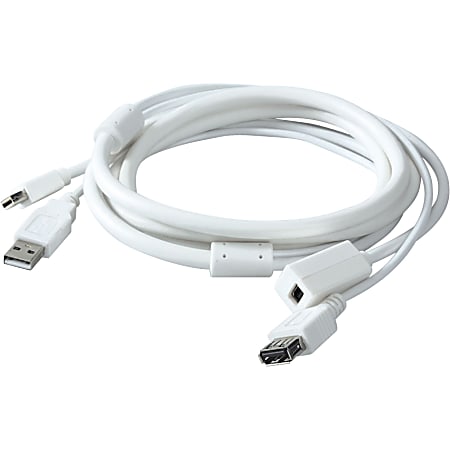 Kanex Audio/Video Extension Cable - 10 ft A/V Cable for Audio/Video Device - First End: 1 x Mini DisplayPort Male Digital Audio/Video, First End: 1 x Male USB - Second End: 1 x Mini DisplayPort Female Digital Audio/Video, Second End: 1 x Female USB