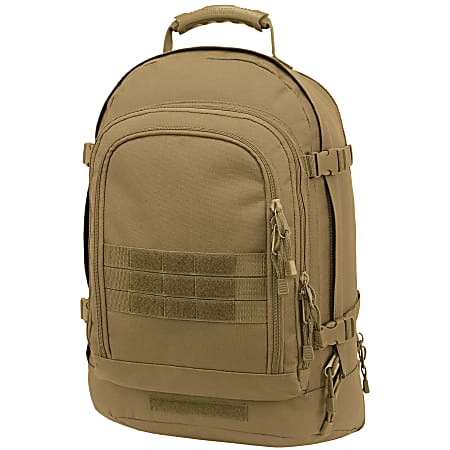 Mercury Tactical Gear 3-Day Expandable Backpack, Coyote