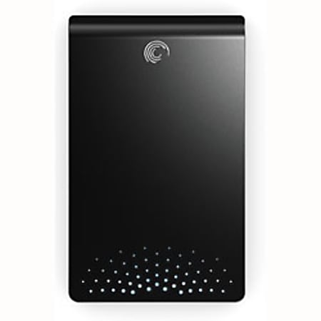 Seagate® FreeAgent™ Go Portable External USB 2.0 Hard Drive, 250GB, Black