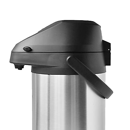 Brentwood 3.5-Liter Airpot Hot & Cold Drink Dispenser, 14-1/4H x 7W x  8-1/2D