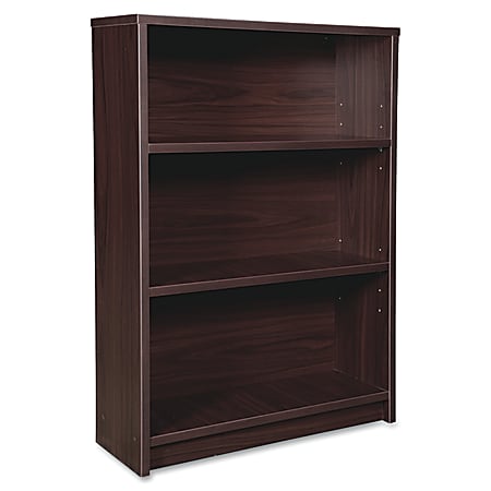 Lorell® Prominence 2.0 48"H 4-Shelf Bookcase, Espresso