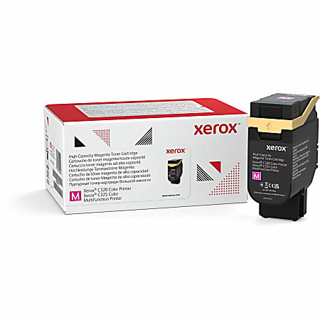 Xerox Genuine Xerox® C320 Color Printer, C325 Color Multifunction Printer Magenta High capacity Toner Cartridge (5500 Pages) - 006R04829